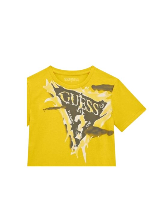 Guess Kids Guess Kids T-shirt ss tshirt Giallo Regular Fit