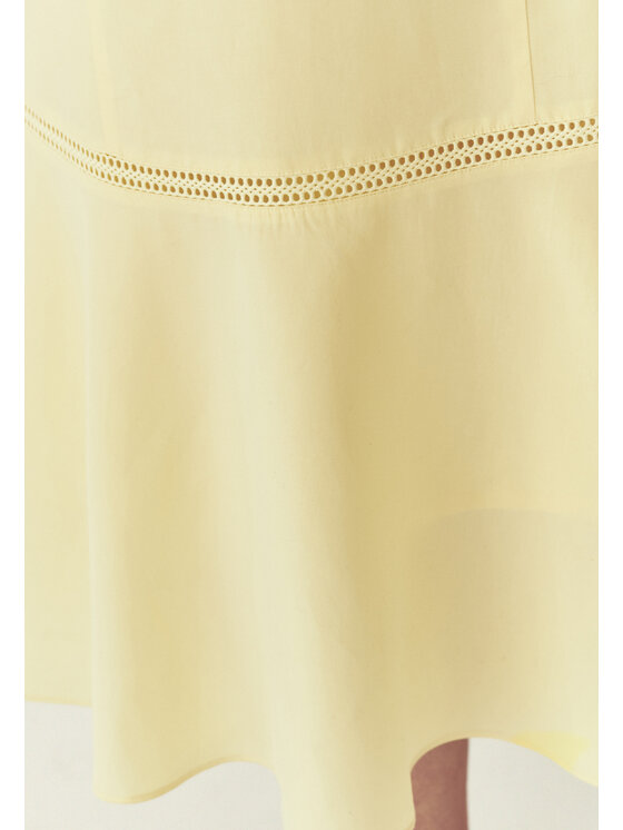 TATUUM TATUUM Sukienka codzienna BUSSA Szary Flare Fit