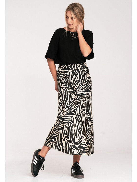FIGL FIGL Sweter M1102 Czarny Oversize