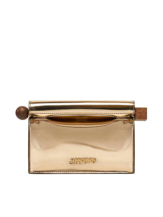 Geantă JACQUEMUS La Petite Pochette Rond C 24H241BA392-3134 Auriu