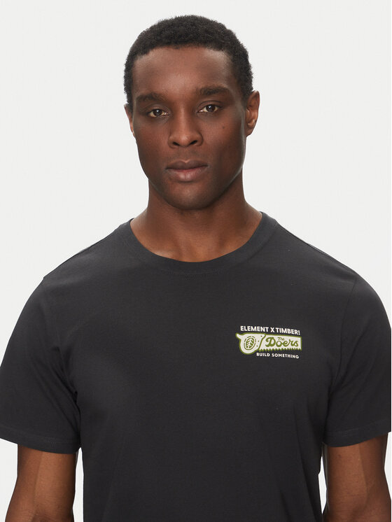 Element Element T-krekls ELYZT00519 Melns Regular Fit