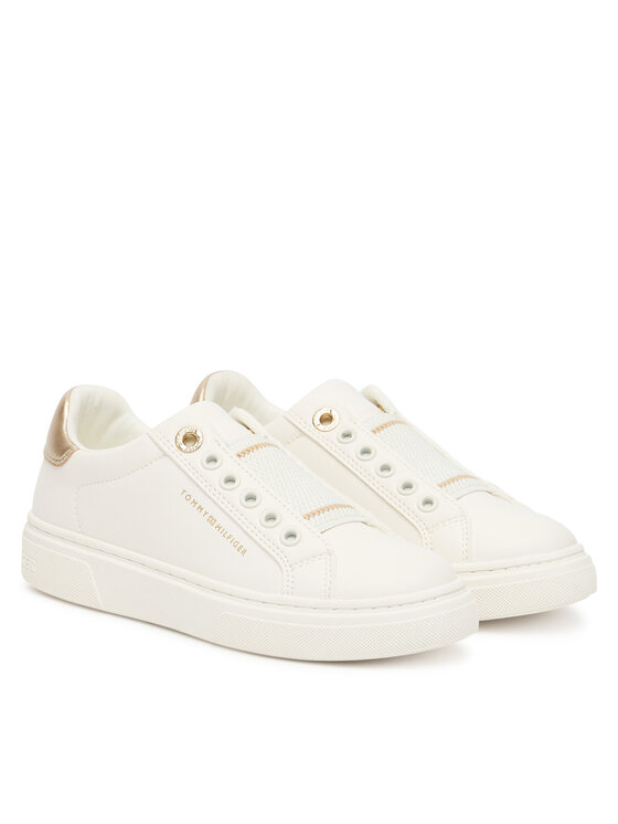 Tommy Hilfiger Tommy Hilfiger Snīkeri Low Cut Sneaker T3A9-33983-1355 S Balts