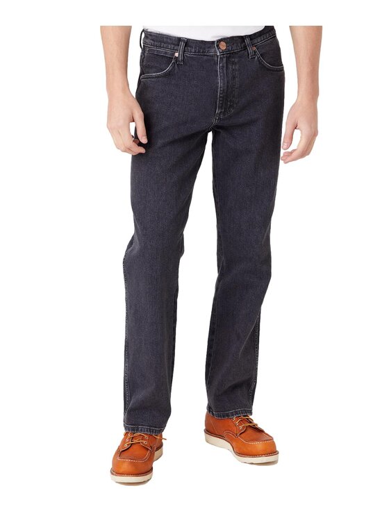 Jeansy Wrangler, Rozmiar 33/34, Czarne, W1218913P