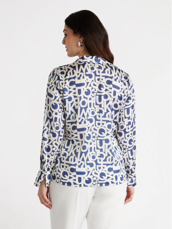 Fiorella Rubino Fiorella Rubino Blusa 2813T002327N0S1 Blu Regular Fit