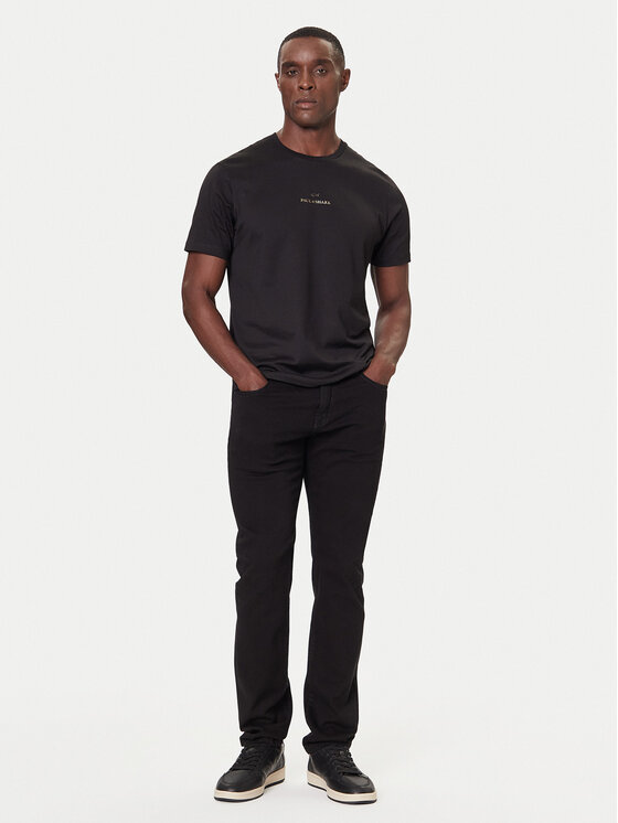 Paul&Shark Paul&Shark Jeans hlače 15314106 Črna Straight Fit