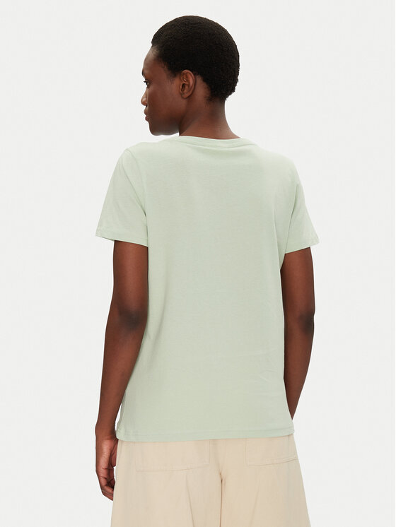 Fransa Fransa T-Shirt 20615482 Zielony Regular Fit