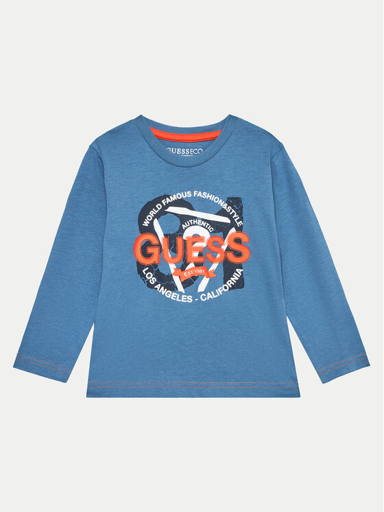 Guess Blūze N4BI03 I3Z14 Pelēks Regular Fit