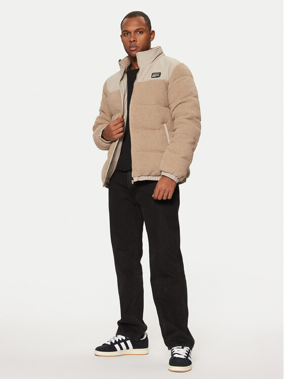 Protest Protest Kurtka puchowa Asura Teddy 6728044 Beżowy Regular Fit
