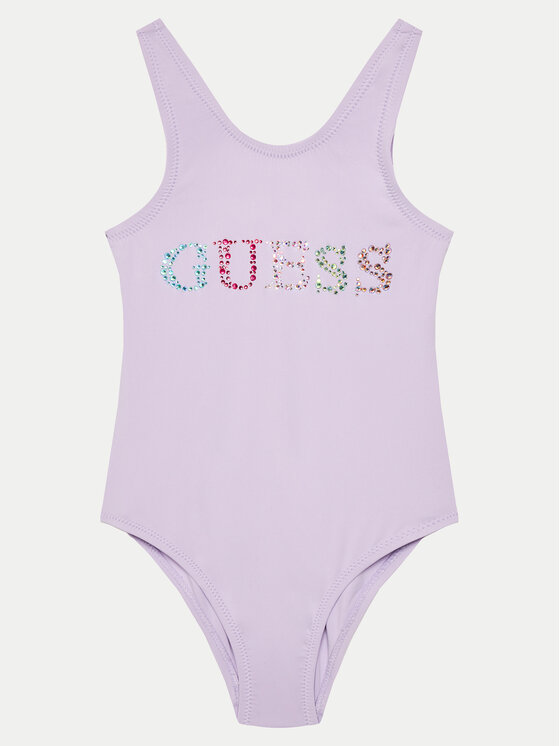 Guess Kupaći Kostim J4GZ03 MC040 Ljubičasta