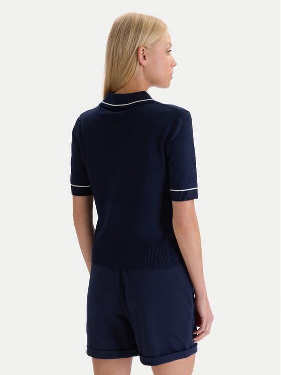 Nautica Nautica Пуловер W126-NALPO-1004-19X Тъмносин Regular Fit