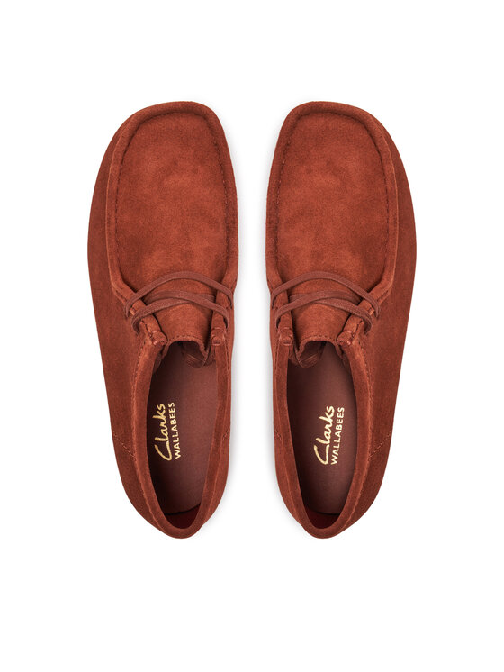 Clarks Clarks Мокасини Wallabee Evo 26178278 Оранжевий