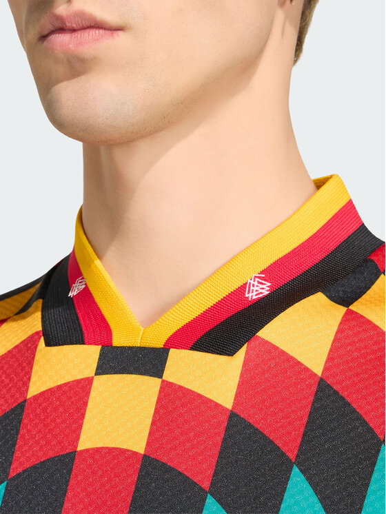 adidas adidas Koszulka techniczna 162108 Zielony Loose Fit