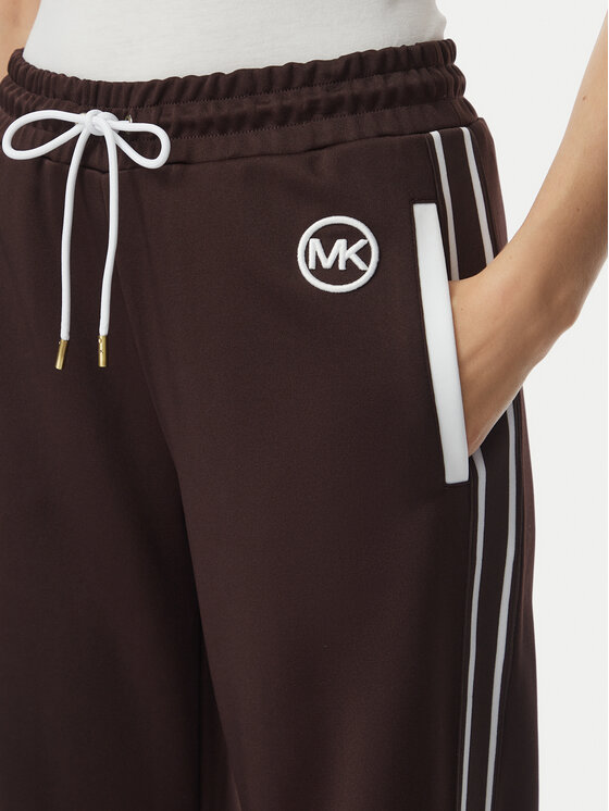 MICHAEL Michael Kors MICHAEL Michael Kors Pantaloni da tuta MR630Y0K8N Marrone scuro Regular Fit
