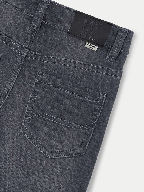 Mayoral Mayoral Jeansy 4540 Szary Regular Fit