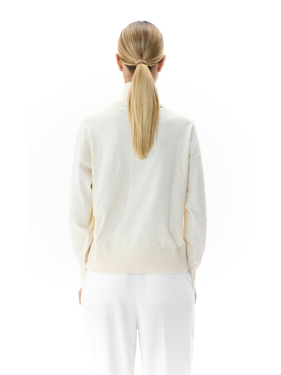 Tiffi Tiffi Sweter TIFFI Écru Regular Fit