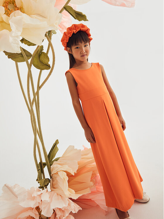 Abel & Lula Abel & Lula Jumpsuit 5228 Arancione Regular Fit