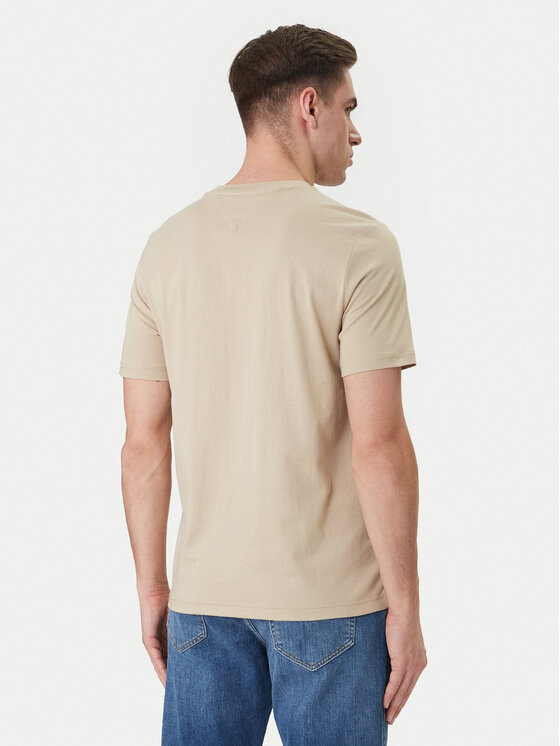 Tommy Hilfiger Tommy Hilfiger T-Shirt Brand Love Box MW0MW42366 Béžová Regular Fit