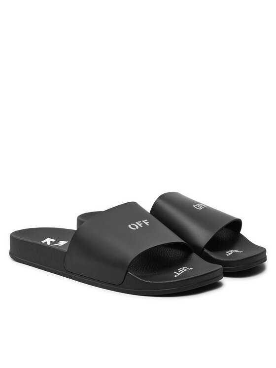 Off-White Off-White Šľapky OWIC002S22PLA0011001 Čierna