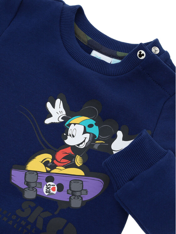Original Marines Original Marines Sweatshirt DISNEY DCAV0636NM Dunkelblau Regular Fit
