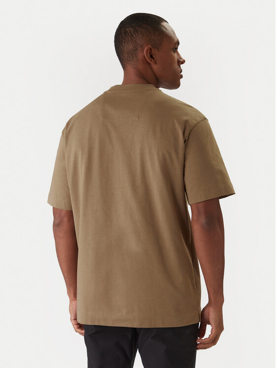 BOSS BOSS T-Shirt C-Tames 36 50555106 Khaki Relaxed Fit