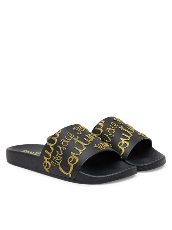 Versace Jeans Couture Versace Jeans Couture Šlepetės 79VA3SQ1 Juoda