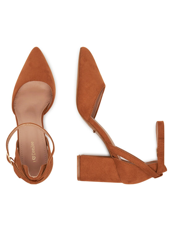 DeeZee DeeZee Tacones DZ1019 Pruun