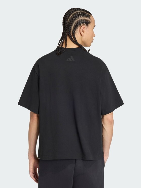 adidas adidas T-Shirt 168176 Czarny Loose Fit