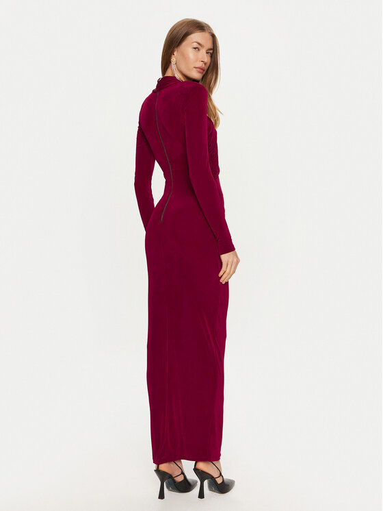 Bardot Bardot Rochie de seară Reno 58742DB Roșu Slim Fit
