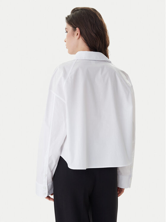 Calvin Klein Jeans Calvin Klein Jeans Košeľa LV047C141G Biela Boxy Fit