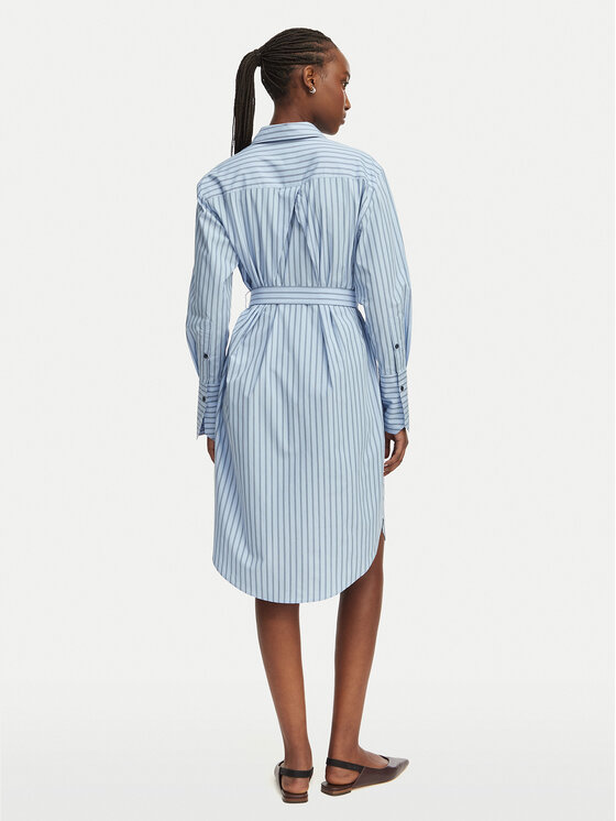 BOSS BOSS Hemdkleid C_Delegant_3 50561950 Blau Regular Fit