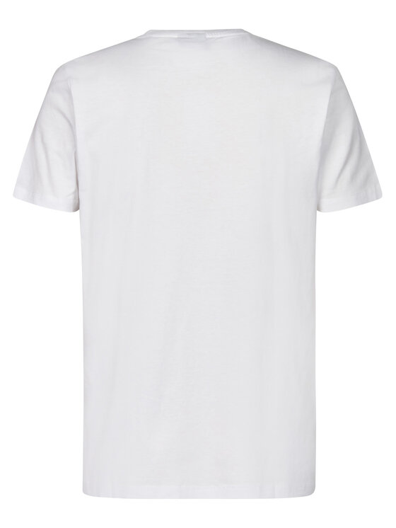 Petrol Industries Petrol Industries T-Shirt M-ROS-TSR002 Biały Regular Fit