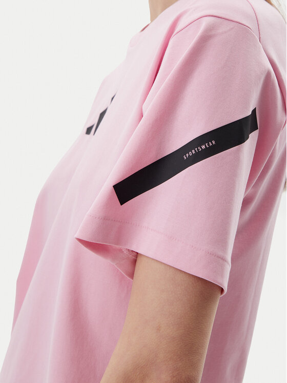 adidas adidas T-Shirt Z.N.E. JC5401 Ροζ Regular Fit