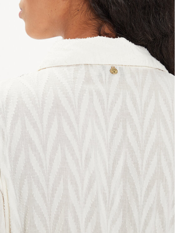 LOLA CASADEMUNT lola_casademunt Лятна рокля LS2416074 Екрю Regular Fit