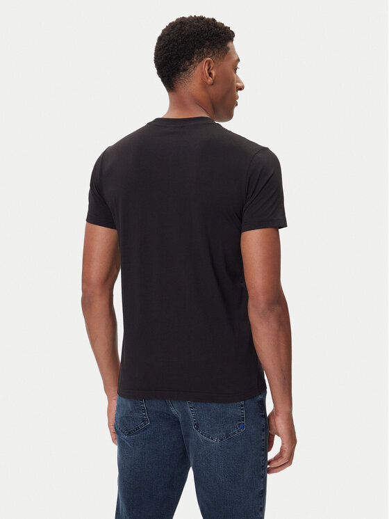 Karl Lagerfeld Jeans Karl Lagerfeld Jeans Тишърт A4M17020 Черен Slim Fit