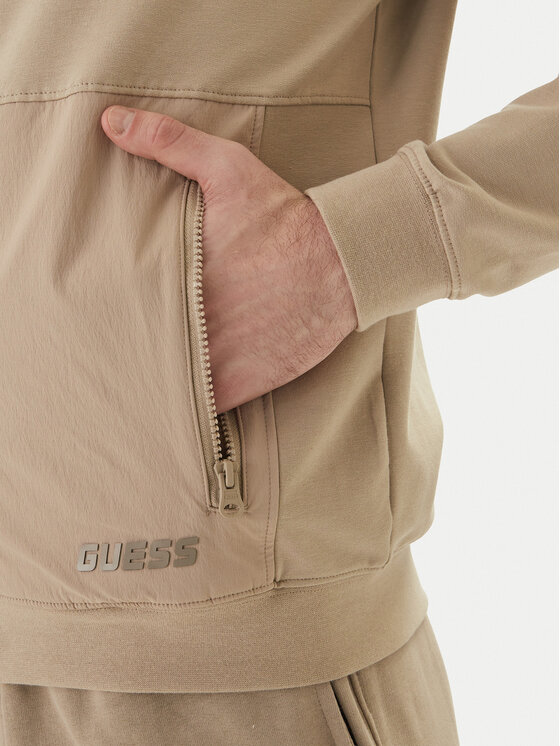 Guess Guess Pulóver Z6GQ04 K2833 Bézs Regular Fit