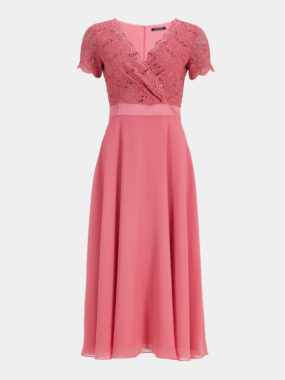 Swing Swing Coctailkleid 5AG11100 Rosa Regular Fit