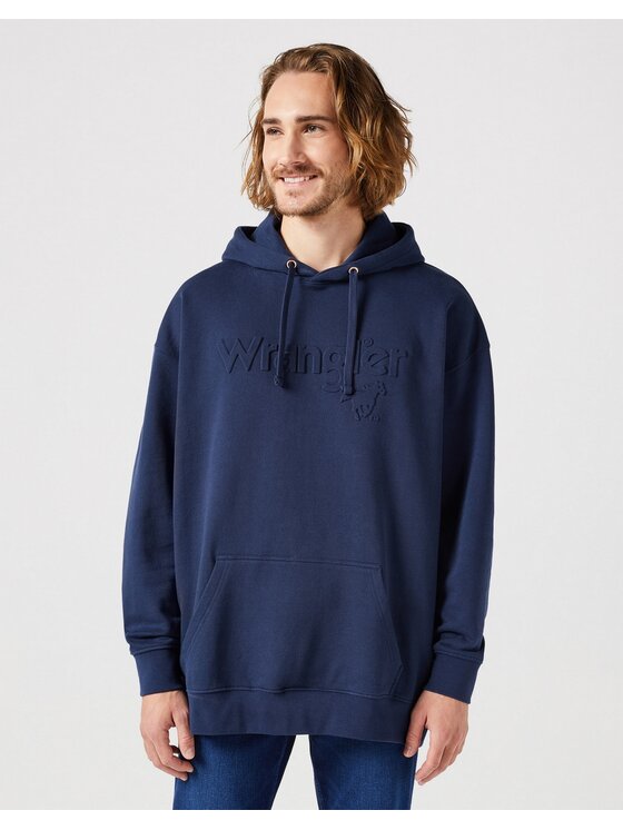 Bluza, rozmiar L, Granatowy, Logo Hoodie Navy