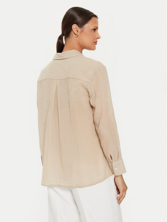 ViCOLO ViCOLO Πουκάμισο TB2710 Μπεζ Regular Fit