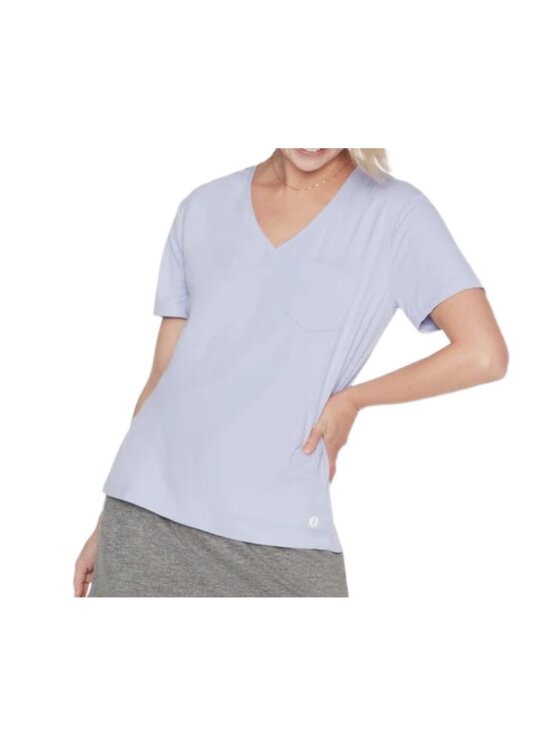 Skechers Skechers T-Shirt WTO80-PRPW Fioletowy Regular Fit