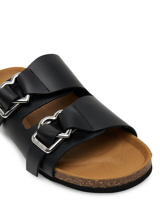 LOVE MOSCHINO LOVE MOSCHINO Klapki JA28273G1MIA000A Czarny