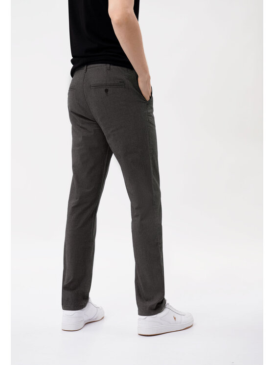 Volcano Volcano Chinosy R-PETRO Zielony Regular Fit