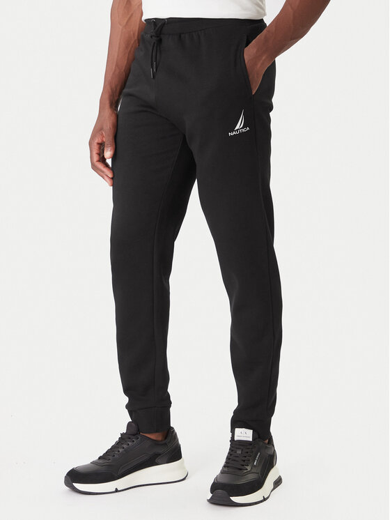 Nautica Nautica Dressipüksid Nampa N1T04063 Must Regular Fit