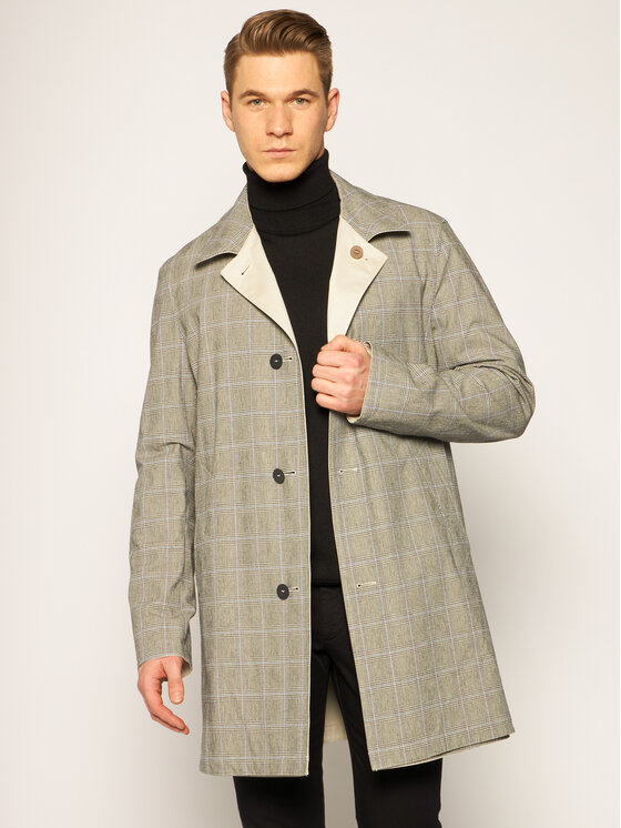 Bugatti Bugatti Преходно палто 531800 57085 Бежов Modern Fit