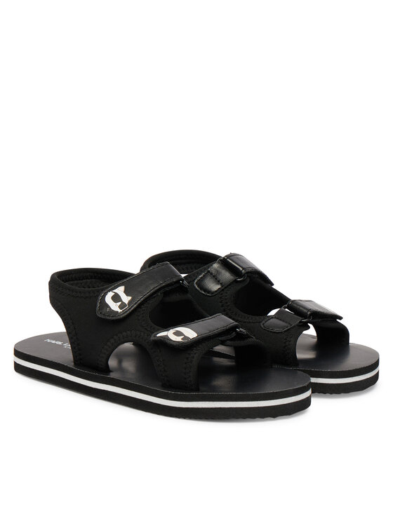 KARL LAGERFELD KARL LAGERFELD Сандали Z31183 S Черен