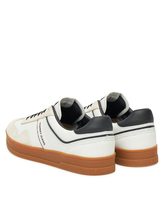 Tommy Jeans Tommy Jeans Tenisice The Greenwich Leather EM0EM01587 Écru