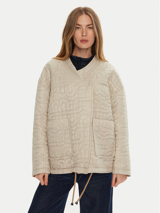 Munthe Munthe Geacă Timothie 243153524343 Bej Loose Fit