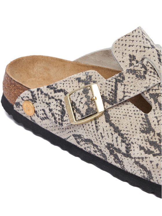 Birkenstock Birkenstock Παντόφλες Boston 1033086 Κρεμ