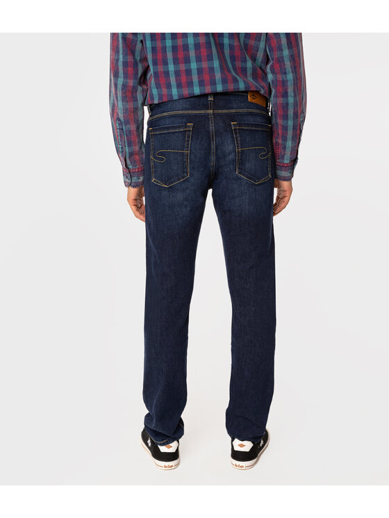 Lee Cooper Lee Cooper Jeansy NORRIS 2424 Granatowy Slim Fit