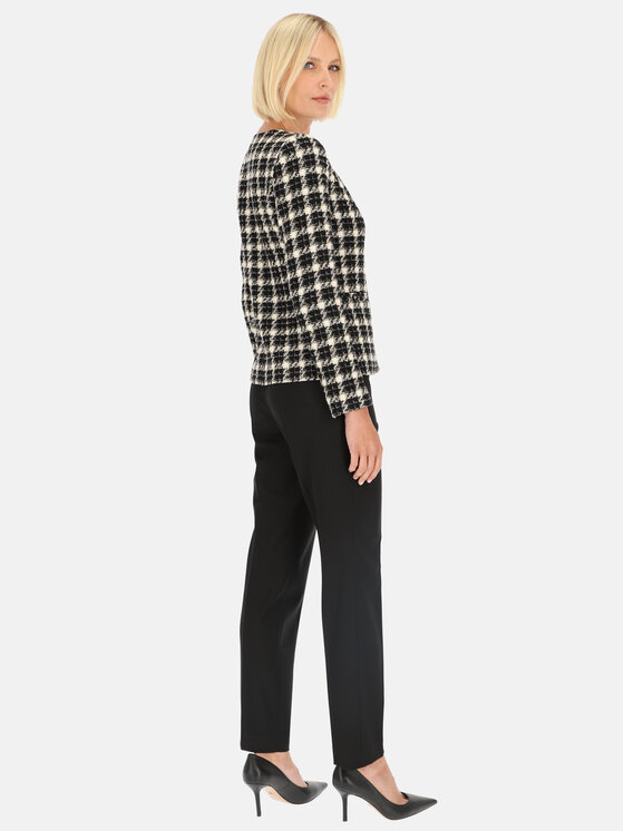 Potis & Verso Potis & Verso Marynarka Mario Czarny Regular Fit