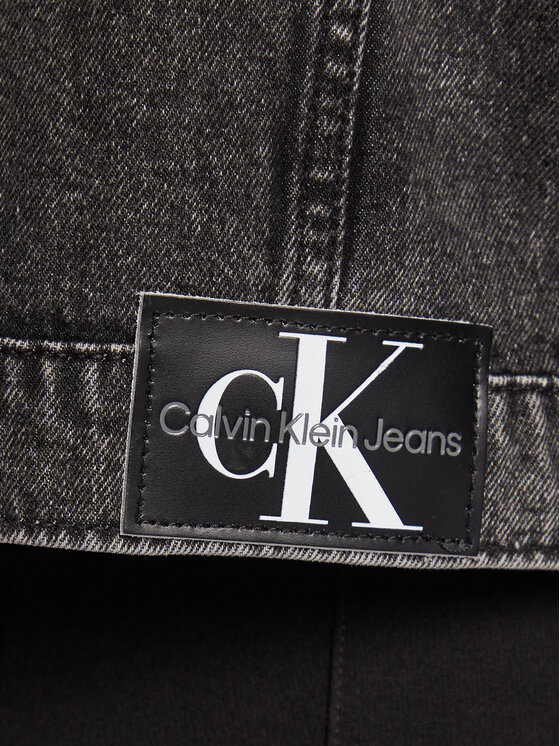 Calvin Klein Jeans Calvin Klein Jeans Jeansjacke J20J220231 Grau Regular Fit